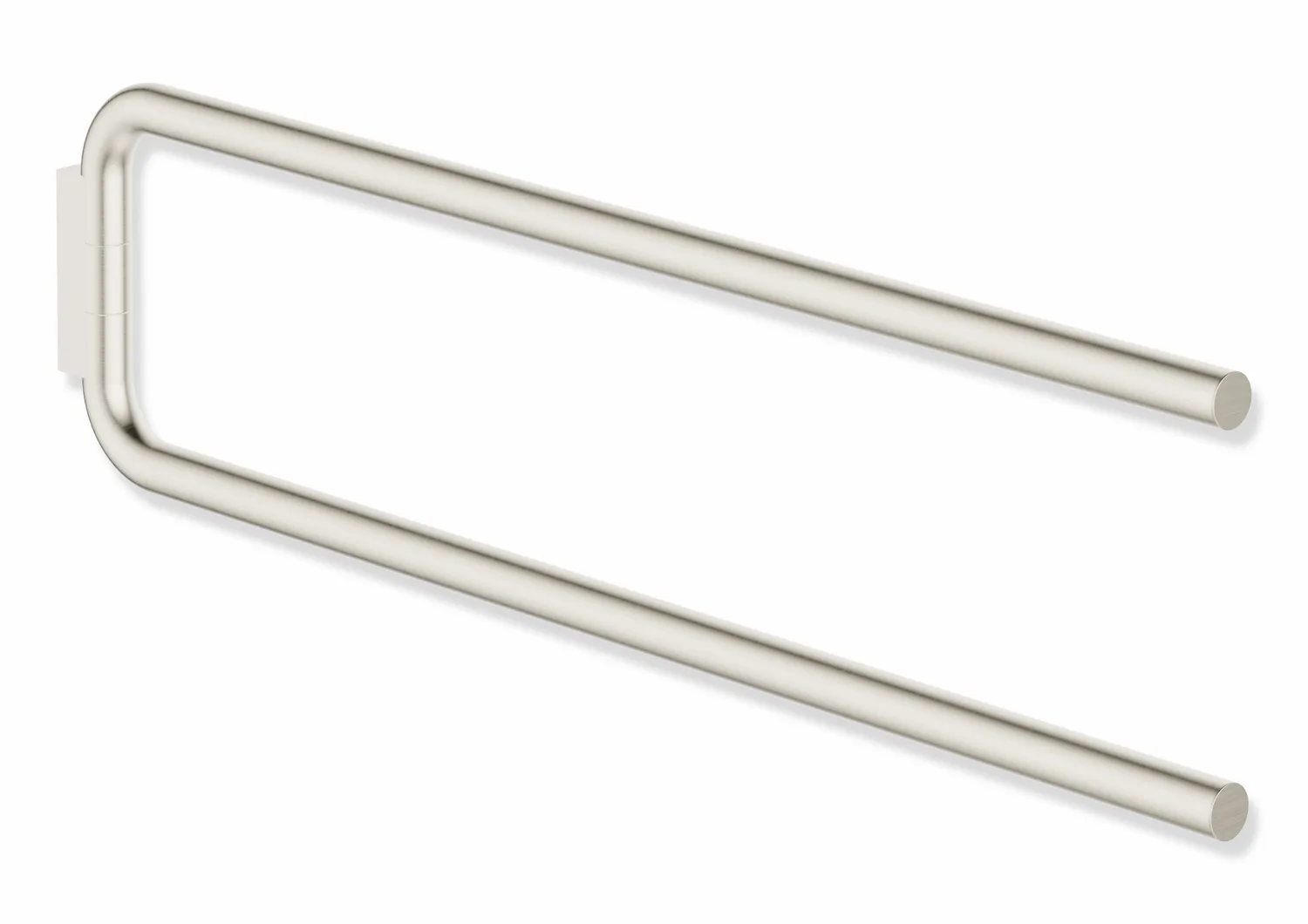 Handtuchhalter, Edelstahl, PVD beschichtet, zweiarmig, Länge 444 mm, Haltearmdurchmesser 15 mm, in Farbe CK (Messing glänzend) Handtuchhalter, Edelstahl, PVD beschichtet, zweiarmig, Länge 444 mm, Haltearmdurchmesser 15 mm, in Farbe CK (Messing glänzend)