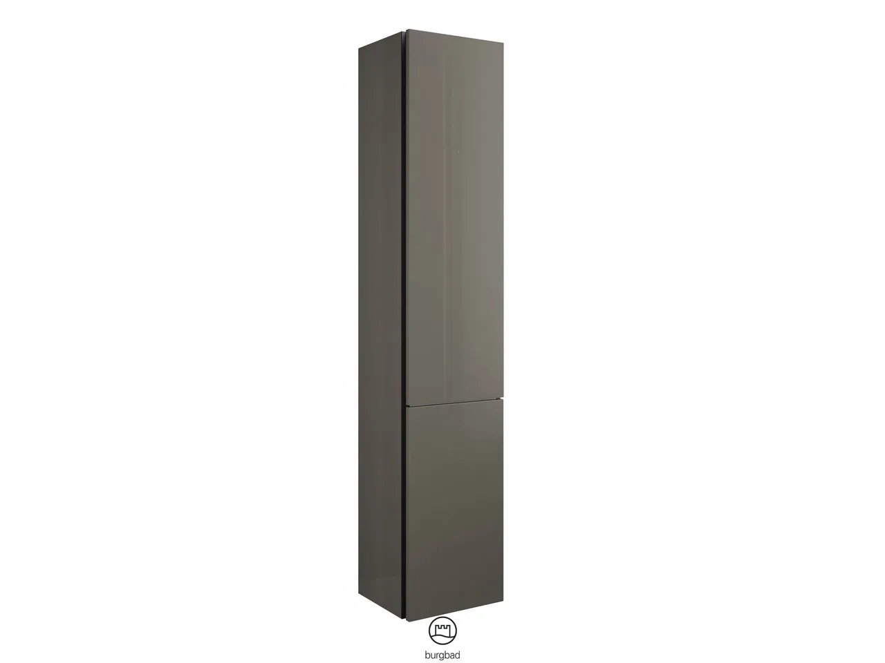 Hochschrank, 2 Türen;1 Innenschublade;4 Glaseinlegeböden;1 fester Boden, Tiefe: 320 mm, Breite: 350 mm, Höhe: 1760 mm