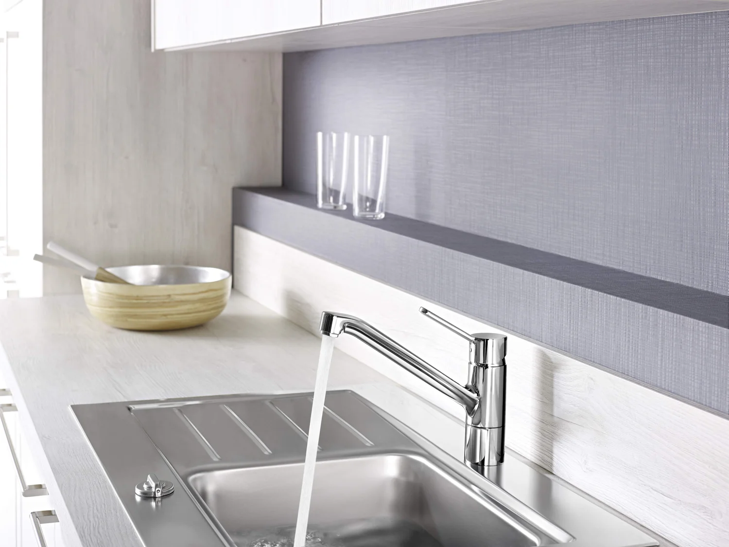 HansaPRIMO Einhebelmischer Küchenarmatur Chrom DN15 210 mm