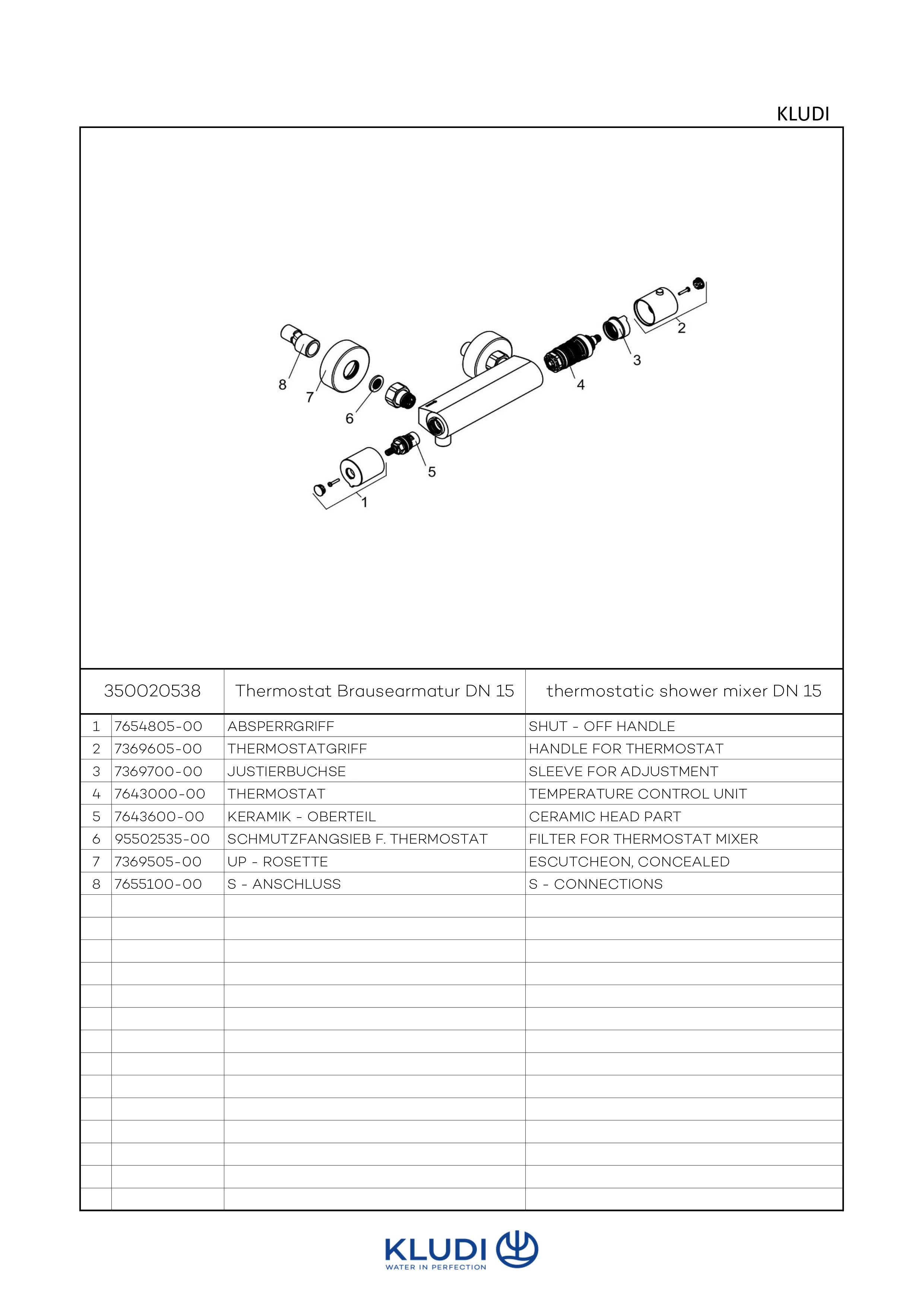 BASIC Thermostat Brausearmatur DN 15 ohne Brausegarnitur chrom BASIC Thermostat Brausearmatur DN 15 ohne Brausegarnitur chrom