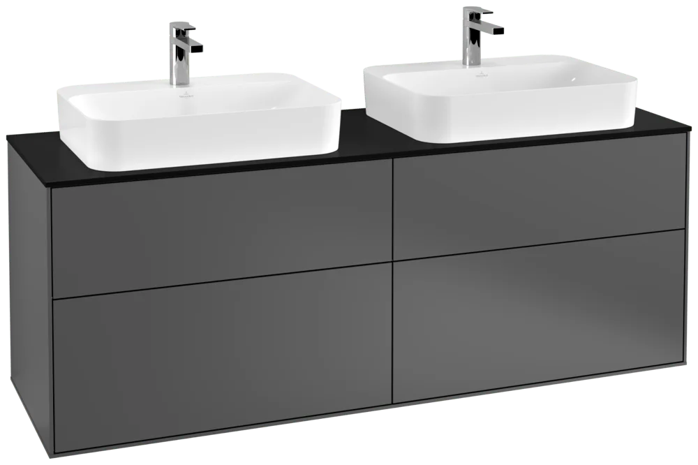 Villeroy & Boch Finion Waschbeckenunterschrank G43 1600x603x501mm Anthrazit Villeroy & Boch Finion Waschbeckenunterschrank G43 1600x603x501mm Anthrazit