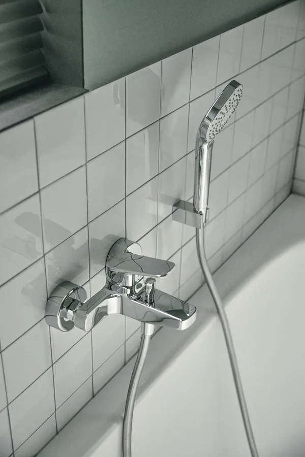 3-Funktionshandbrause Idealrain Evo, Diamond, Durchmesser:115mm, Chrom 3-Funktionshandbrause Idealrain Evo, Diamond, Durchmesser:115mm, Chrom