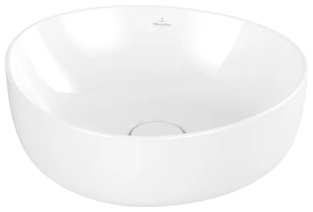 Villeroy & Boch Aufsatzwaschtisch „Antao“ 400 × 395 × 150 mm, ohne Hahnlochbohrung in Weiß Alpin Villeroy & Boch Aufsatzwaschtisch „Antao“ 400 × 395 × 150 mm, ohne Hahnlochbohrung in Weiß Alpin