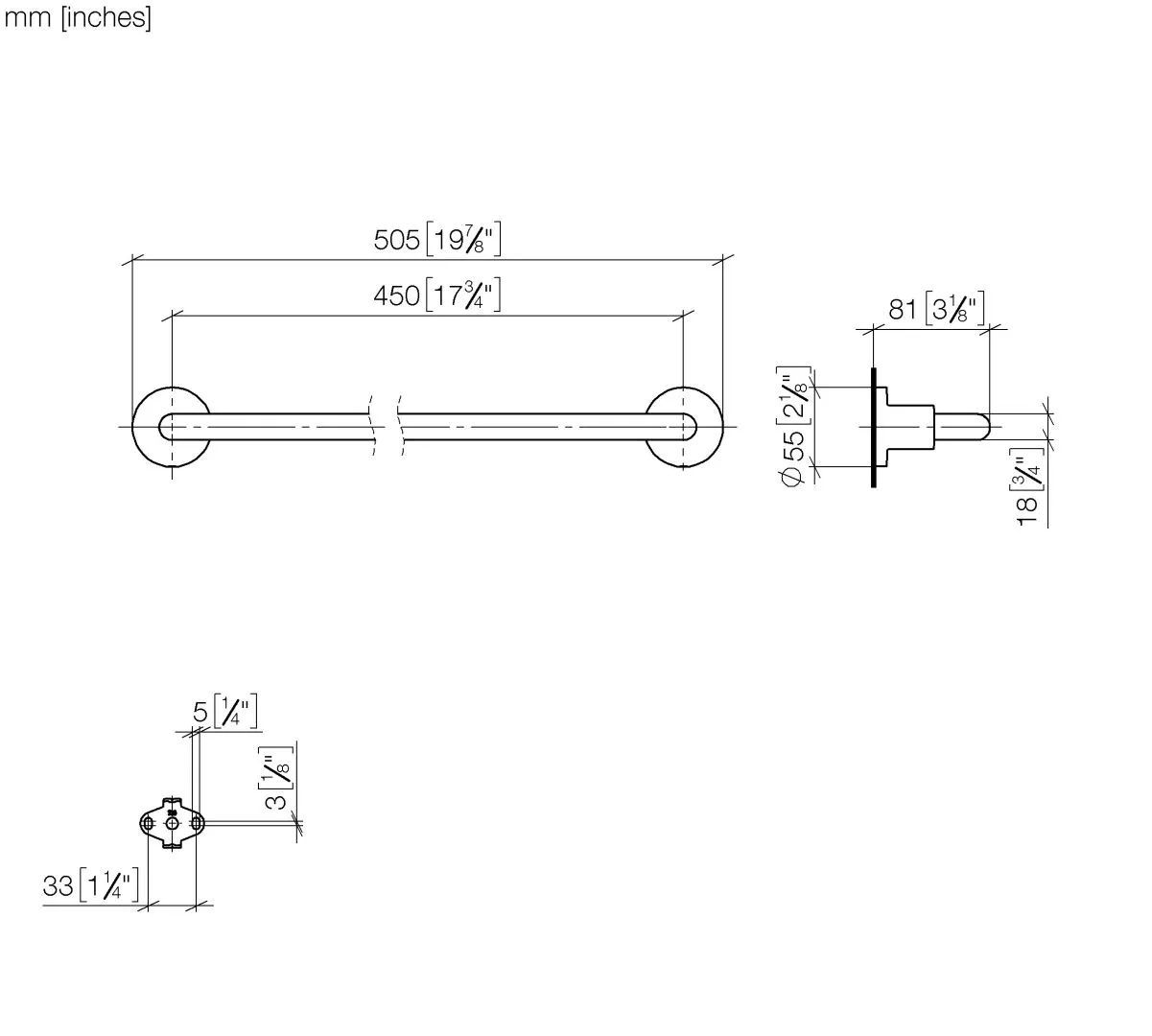 Dornbracht Tara Badetuchhalter Chrom Dornbracht Tara Badetuchhalter Chrom