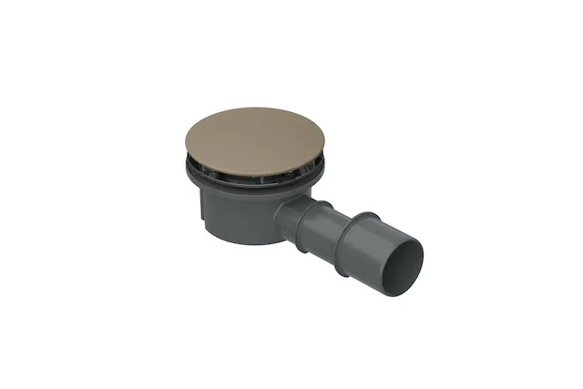 Compact+, seitlich - 0,5 l/s, Ab- und Überlauf, Duschwanne, Duschfläche, 225x115x85 mm, Weiß, Kunststoff
