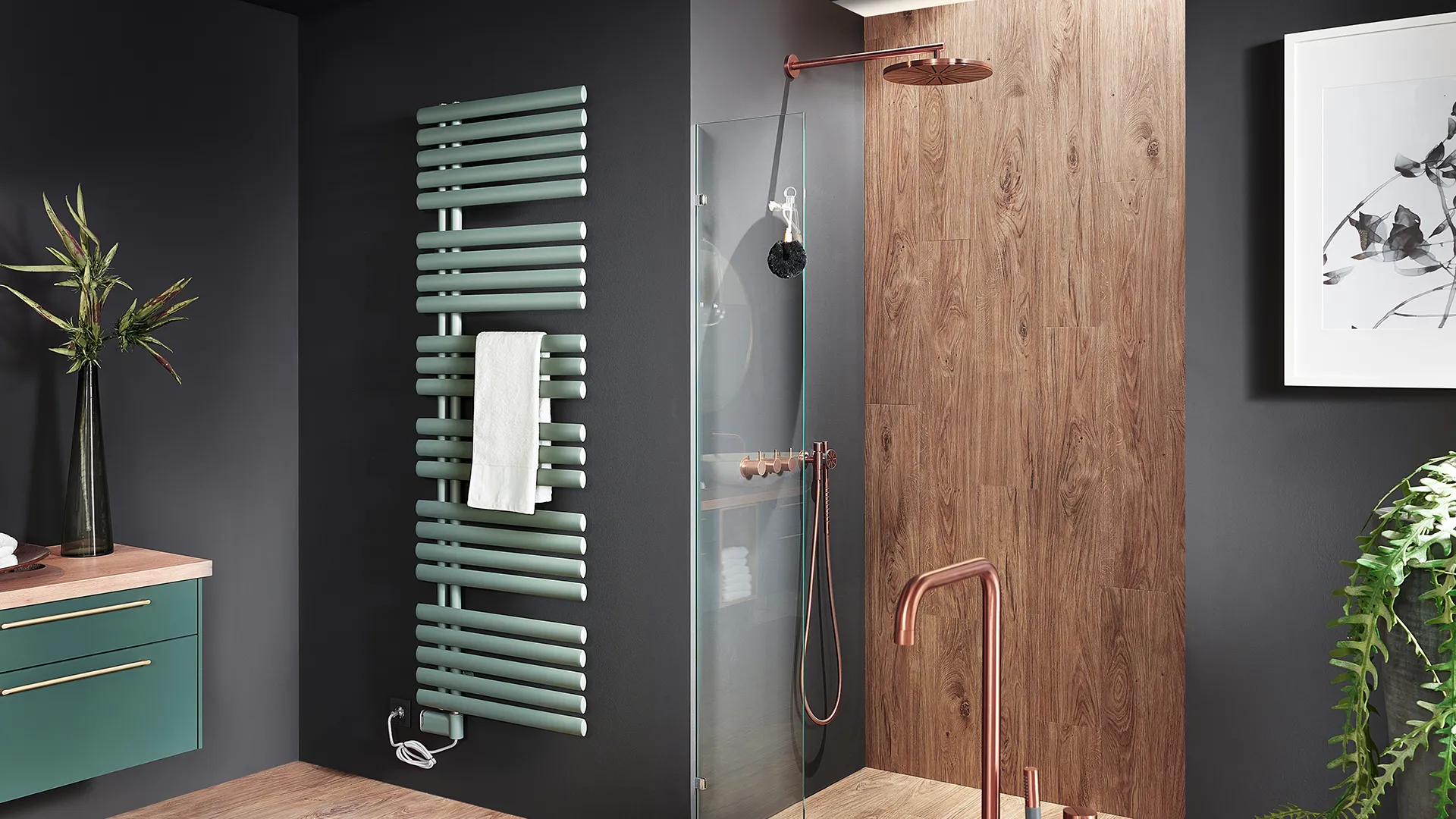 BEMM Badheizkörper Ellipsis NOW EK H0885x053x0500, elektrisch, 400 W, weiß BEMM Badheizkörper Ellipsis NOW EK H0885x053x0500, elektrisch, 400 W, weiß