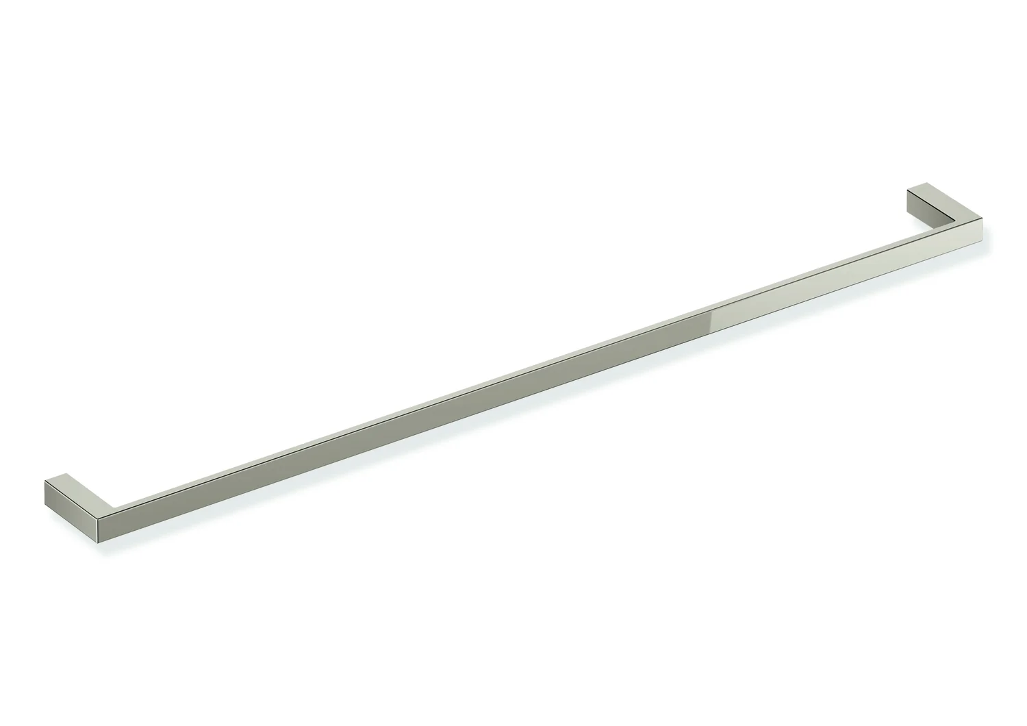 HEWI Badetuchhalter System 900Q, PVD, 800 mm breit, 20 mm hoch, Nickel glänzend HEWI Badetuchhalter System 900Q, PVD, 800 mm breit, 20 mm hoch, Nickel glänzend