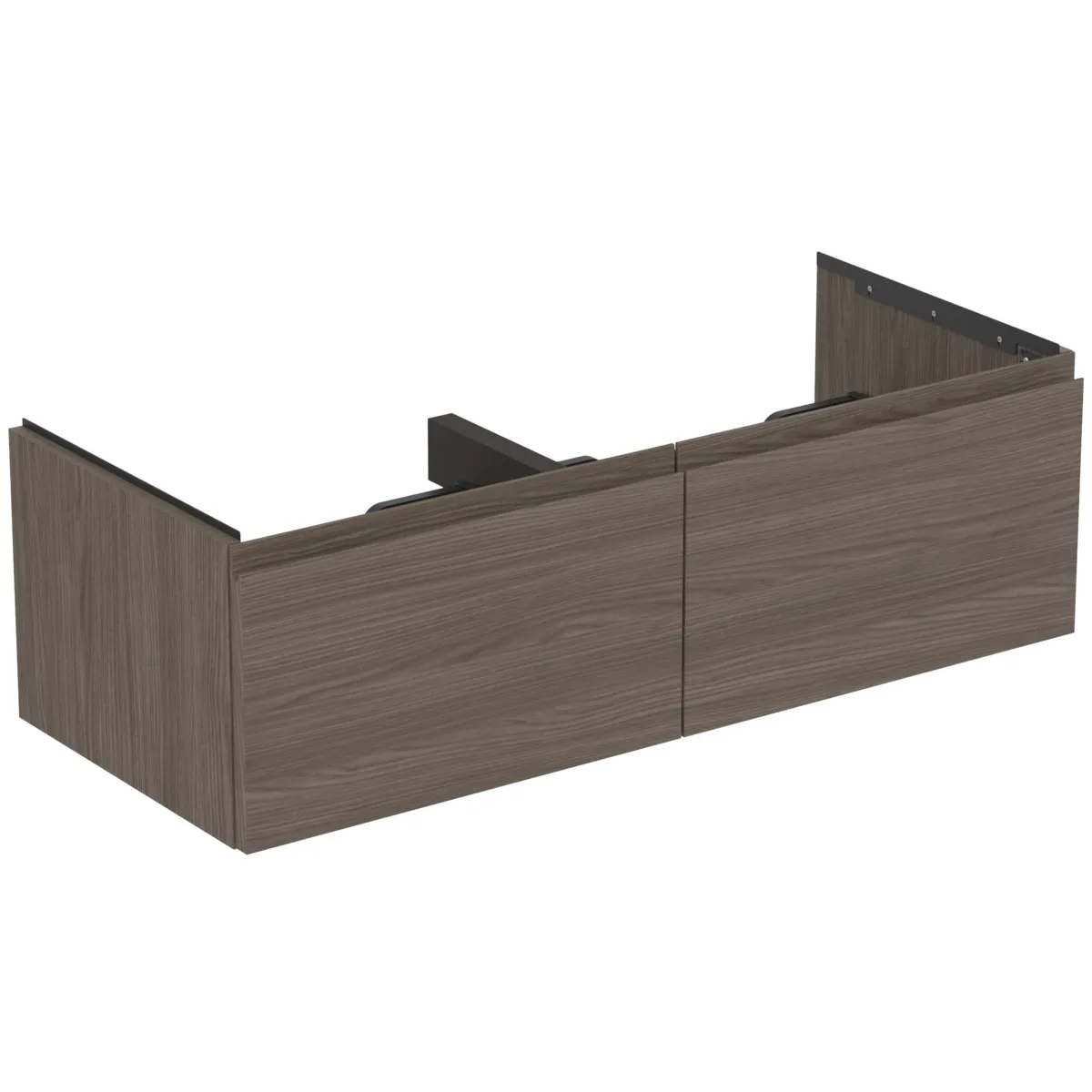 Ideal Standard Möbeldoppel-Waschtischunterschrank Finesse 1200x505x370mm Ulme dunkel