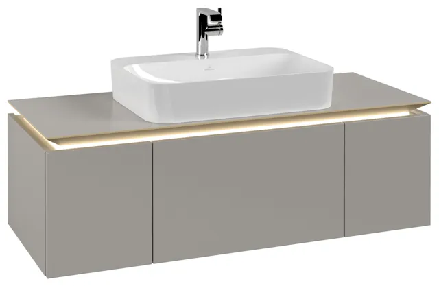 Villeroy & Boch Waschtischunterschrank „Legato“ für Schrankwaschtisch 120 × 38 × 50 cm mittig