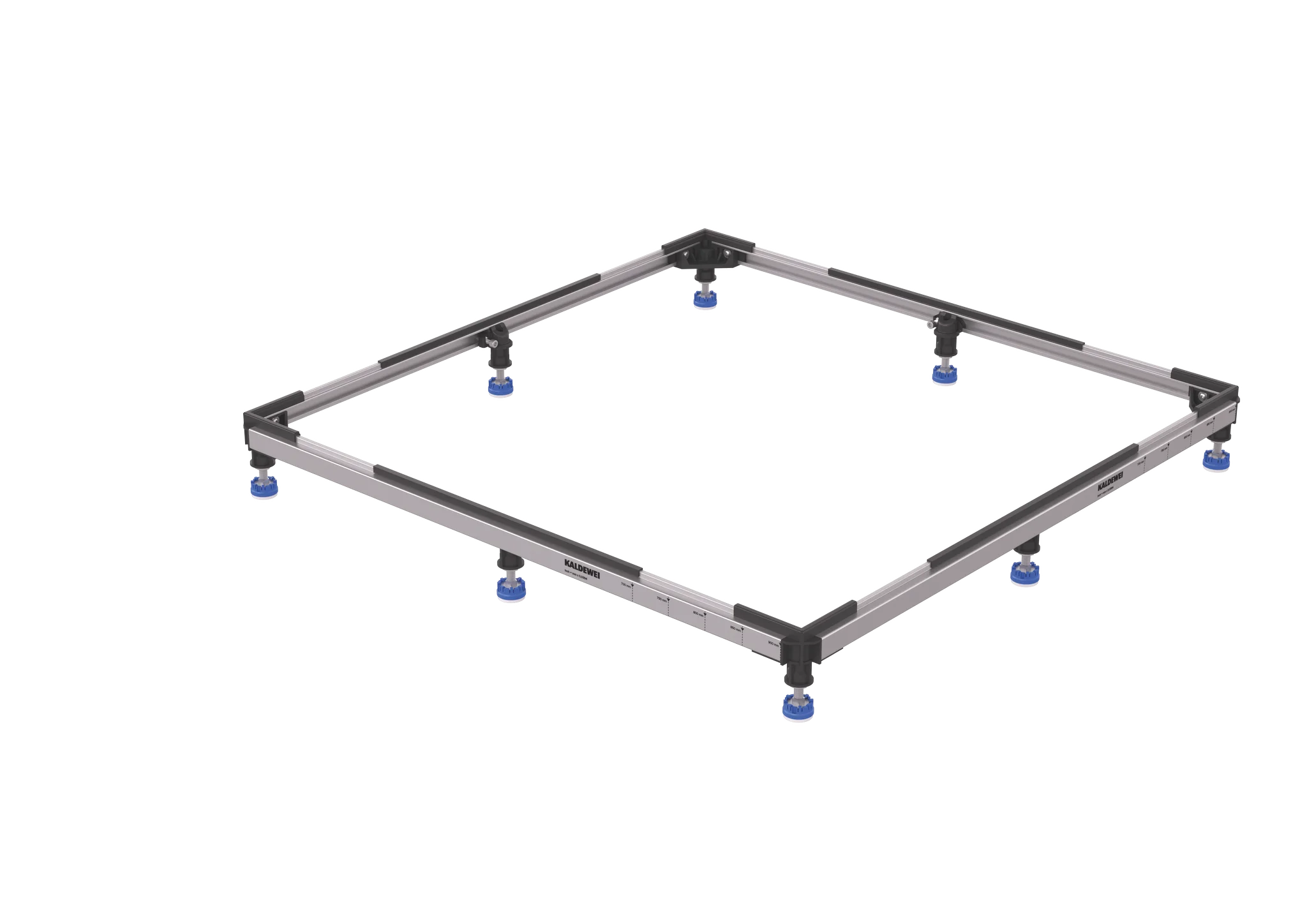 Kaldewei Montagerahmen FR 5300 FLEX für Duschwanne „Cayonoplan“, „Conoflat“, „Duschplan“, „Scona“, „Superplan“, „Superplan Plus“ 115,9 × 115,9 cm