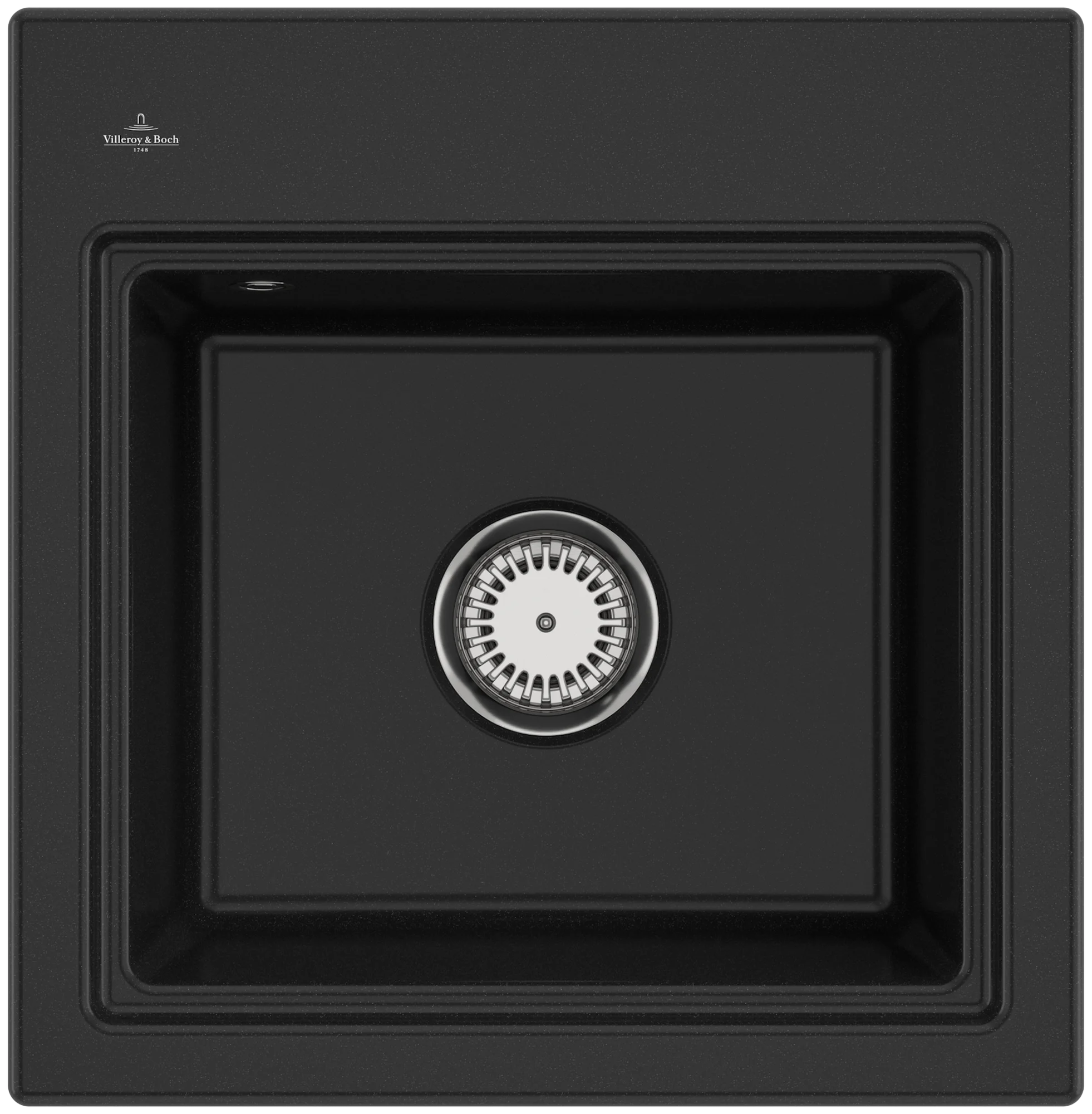 Villeroy & Boch Subway Style 50 S Einbauspüle, 500x510mm, Chromite CeramicPlus
