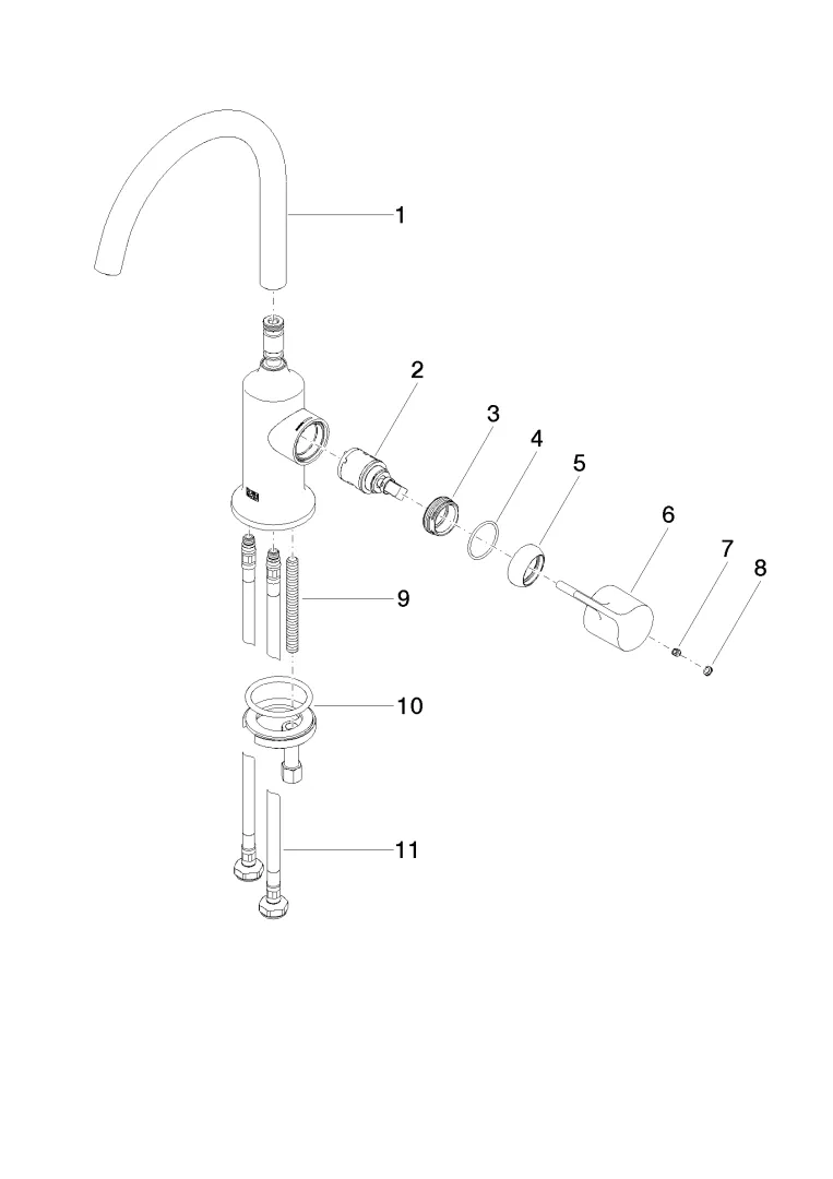 Dornbracht VAIA Waschtisch-Einhandbatterie ohne Ablaufgarnitur Chrom 33521809 Dornbracht VAIA Waschtisch-Einhandbatterie ohne Ablaufgarnitur Chrom 33521809