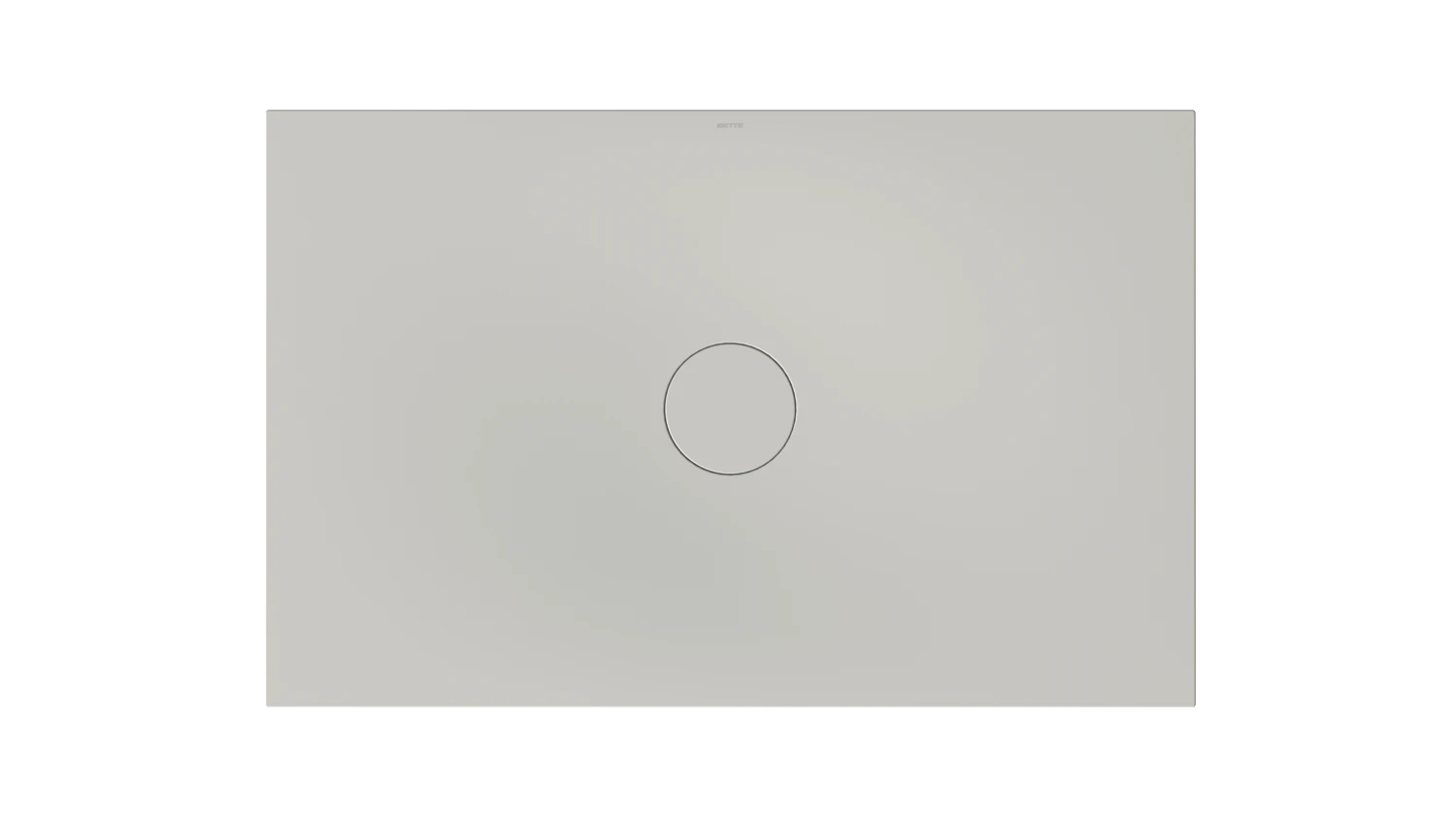 Bette rechteck Duschwanne „BetteAir“ 1400 × 900 mm ohne Oberflächenbeschichtung, ohne Oberflächenveredelung, mit Minimum-Wannenträger, in Silver
