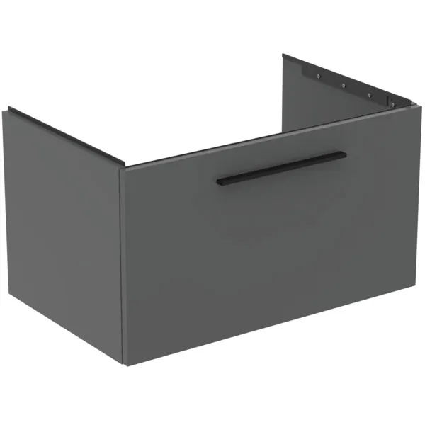 Ideal Standard Waschtischunterschrank „i.lifeB“ 80 × 44 × 50,5 cm Quarzgrau matt Ideal Standard Waschtischunterschrank „i.lifeB“ 80 × 44 × 50,5 cm Quarzgrau matt