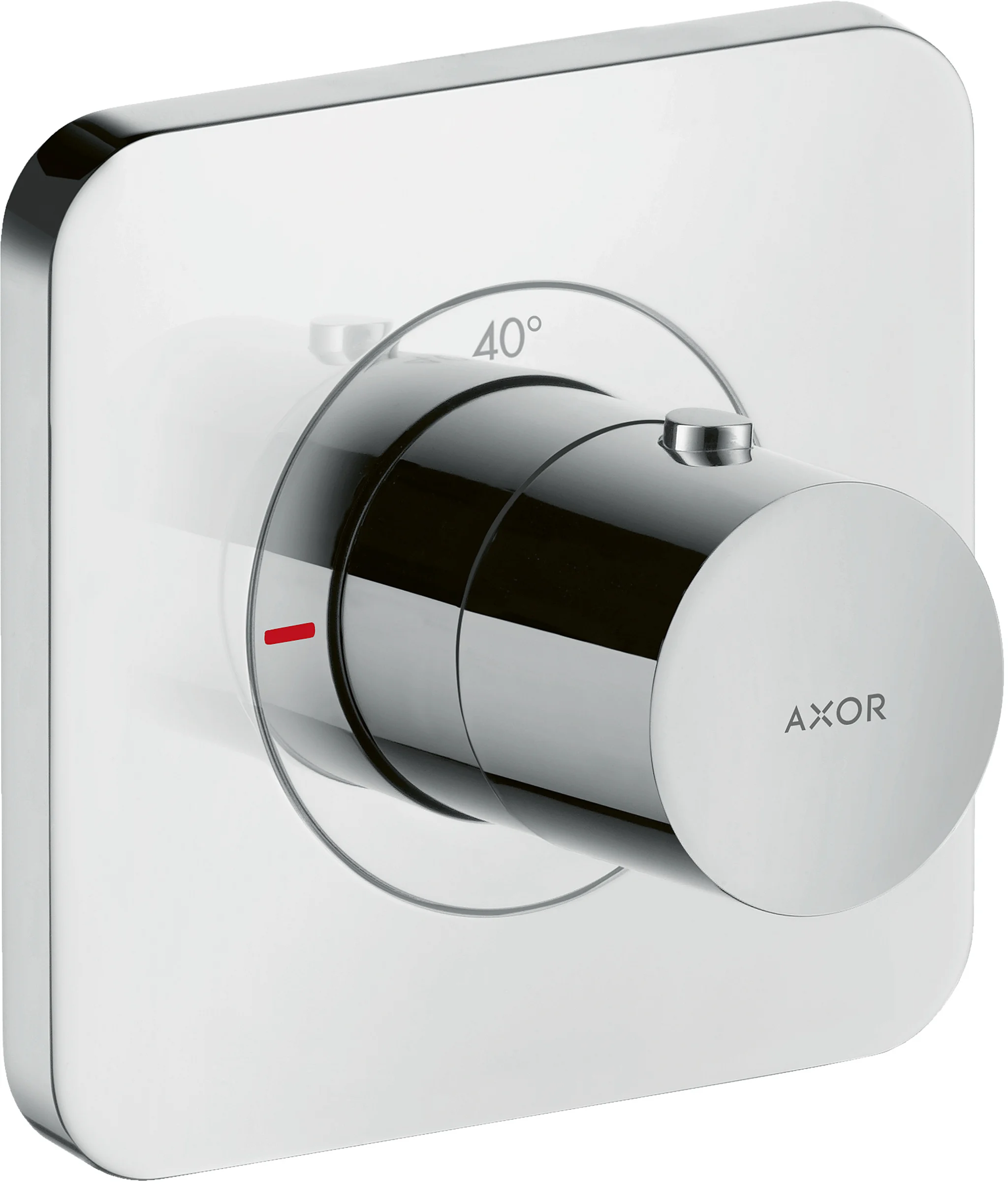 Hansgrohe Thermostat Unterputz AXOR Citterio E, Chrom, DN20, max. Durchfluss 59 l/min bei 3 bar, einstellbare Temperaturbegrenzung bis 40 °C