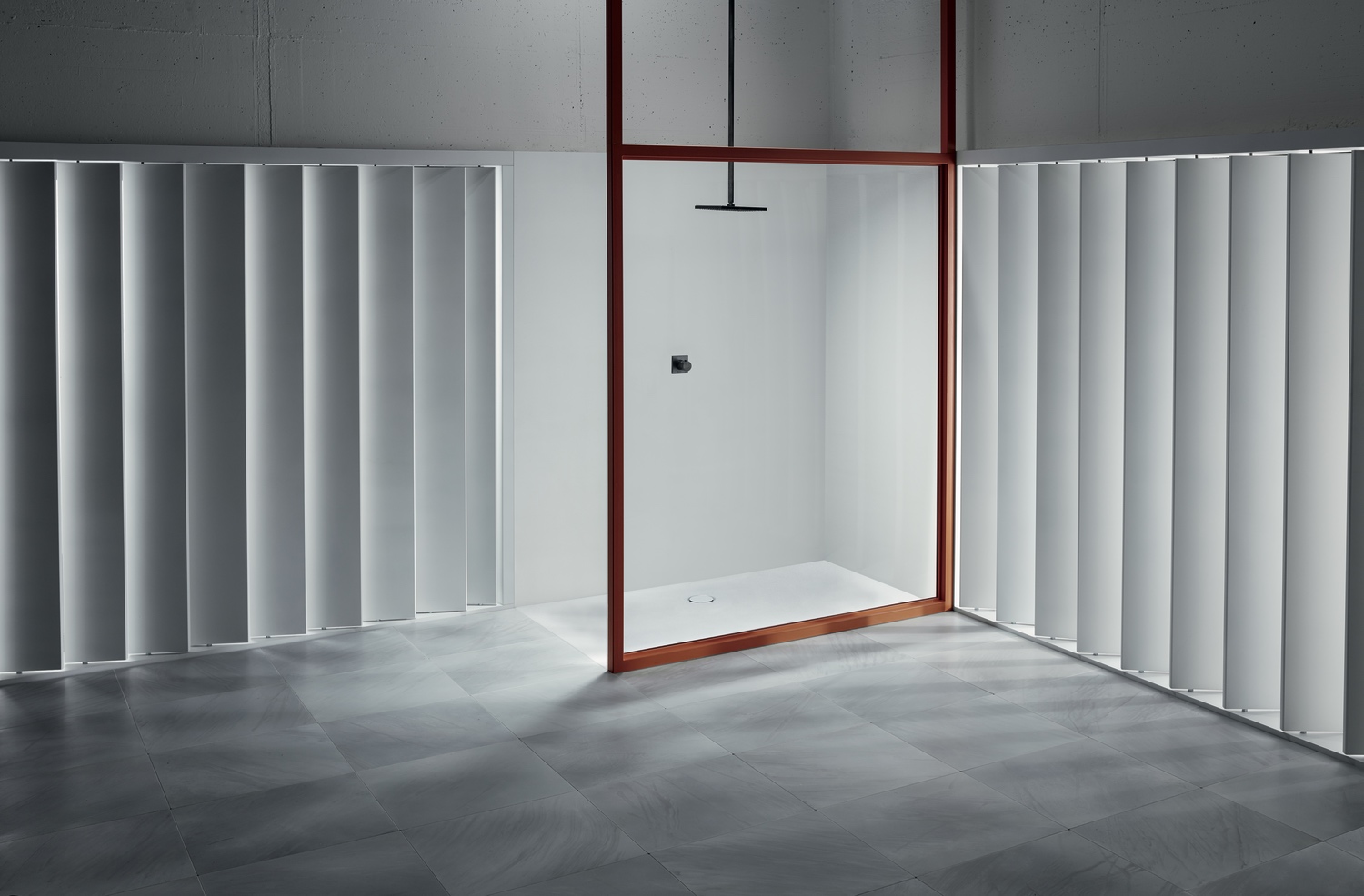 Bette quadrat Duschwanne „BetteFloor Side“ 120 × 120 cm in Weiß