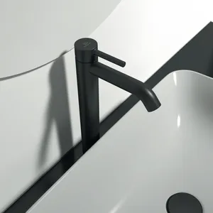 Ideal Standard Waschtischarmatur Ceraline BC269XG Silk Black, verlängerter Sockel Ideal Standard Waschtischarmatur Ceraline BC269XG Silk Black, verlängerter Sockel