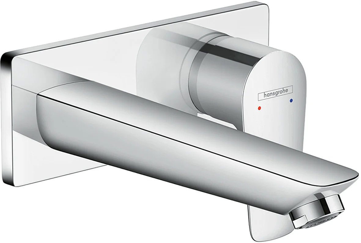Hansgrohe Talis E Einhebel-Waschtischmischer Unterputz, Chrom, Ausladung 165 mm
