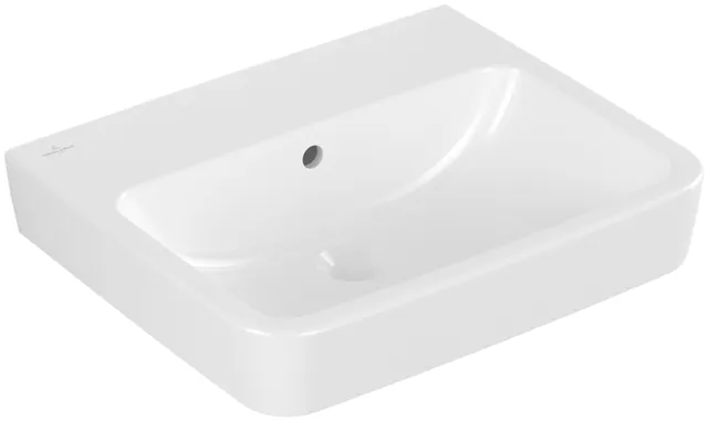Villeroy & Boch Wandwaschtisch „O.novo“ 550 × 460 × 175 mm, für Becken mittig, ohne Hahnlochbohrung in Weiß Alpin Villeroy & Boch Wandwaschtisch „O.novo“ 550 × 460 × 175 mm, für Becken mittig, ohne Hahnlochbohrung in Weiß Alpin
