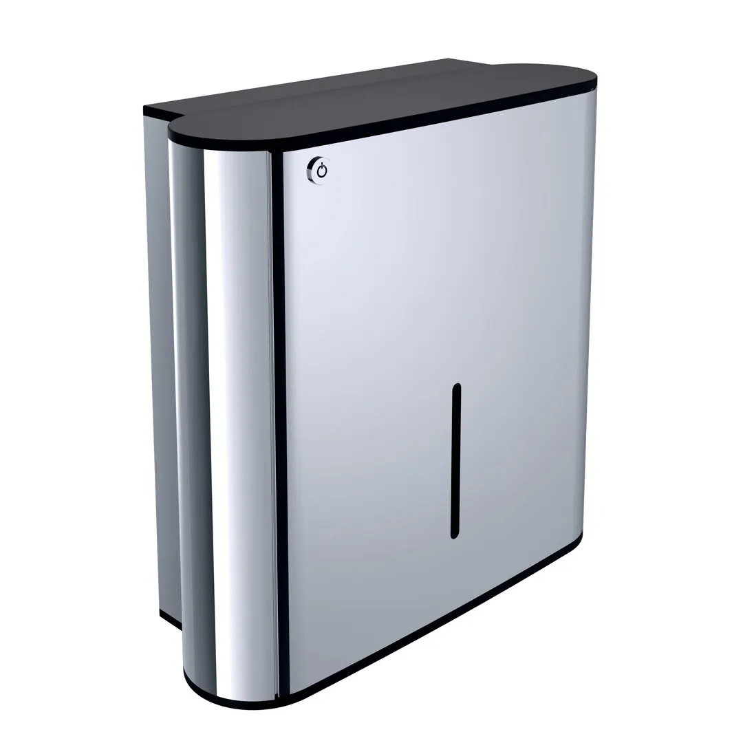 emco Papierhalter „system 2“ 33 × 13,3 × 33,3 cm in chrom emco Papierhalter „system 2“ 33 × 13,3 × 33,3 cm in chrom