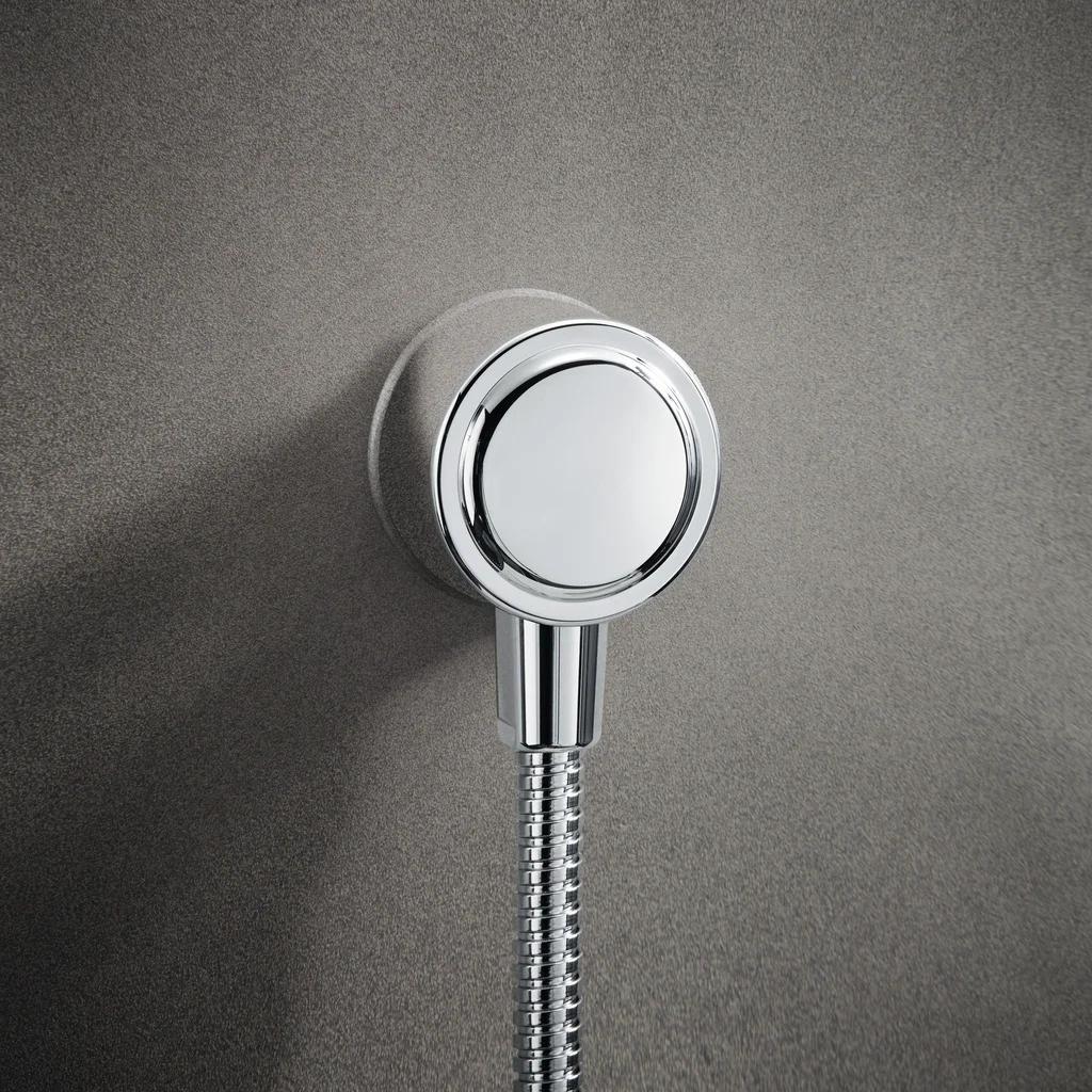 Hansgrohe AXOR Montreux Schlauchanschluss mit Rückflussverhinderer, Chrom, Anschlussart G 1/2