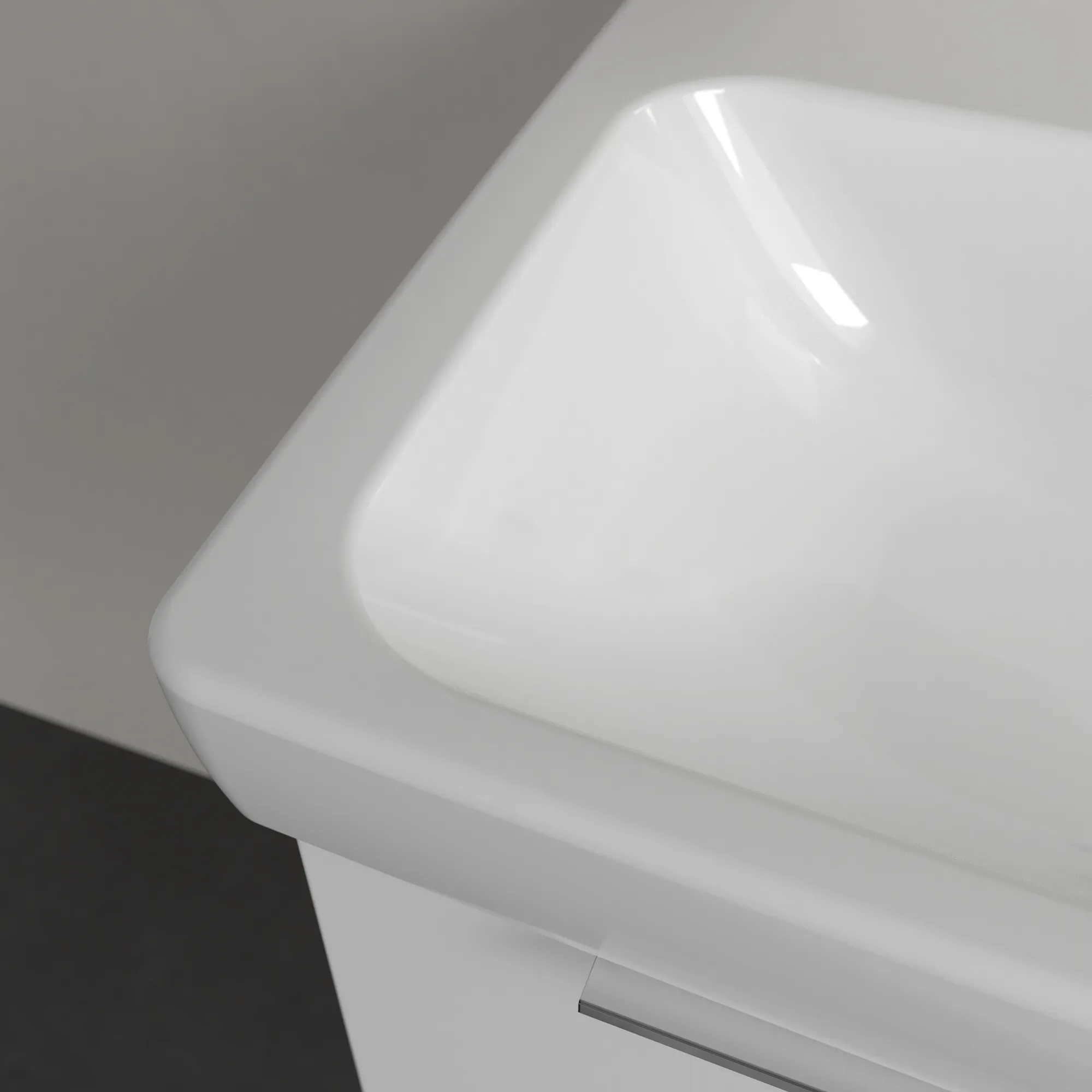 Villeroy & Boch Waschbecken „Architectura“ 550 × 420 × 165 mm, ohne Hahnlochbohrung