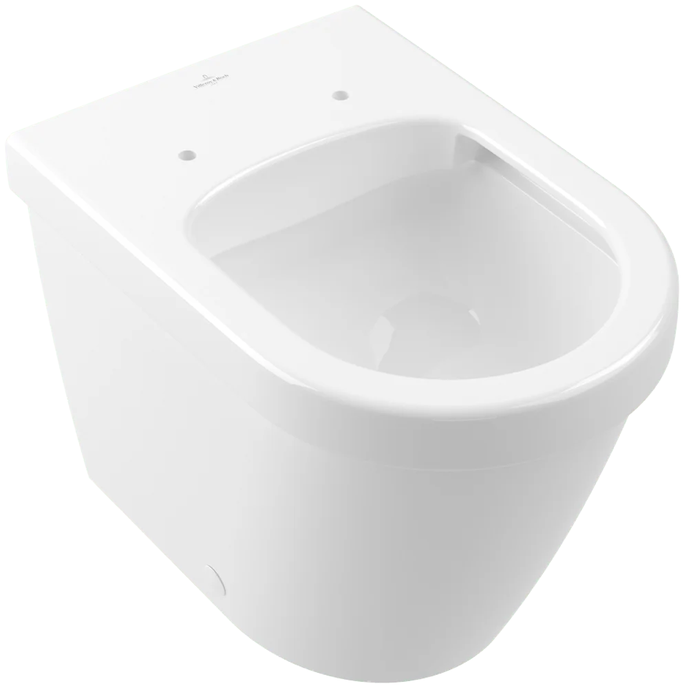 Villeroy & Boch Architectura 5690R0 Tiefspül-WC spülrandlos, oval, bodenstehend, Abgang waagerecht
