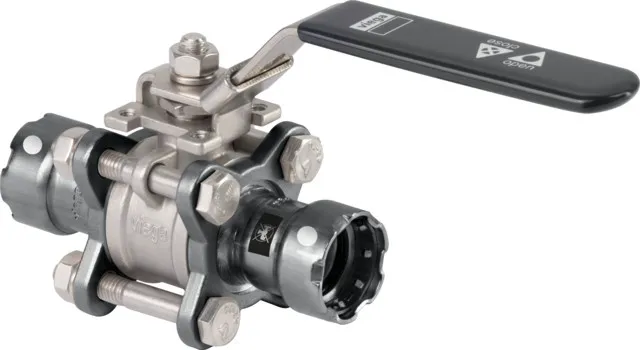 „Profipress“ Kugelhahn unlegiert, Zink-Nickel-Beschichtung DN 15 | 1/2″ „Profipress“ Kugelhahn unlegiert, Zink-Nickel-Beschichtung DN 15 | 1/2″