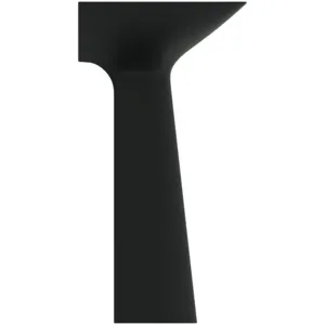 Ideal Standard Säulenwaschtisch Tipo-Z, 1 Hahnloch, 740x470x900 mm, Schwarz matt