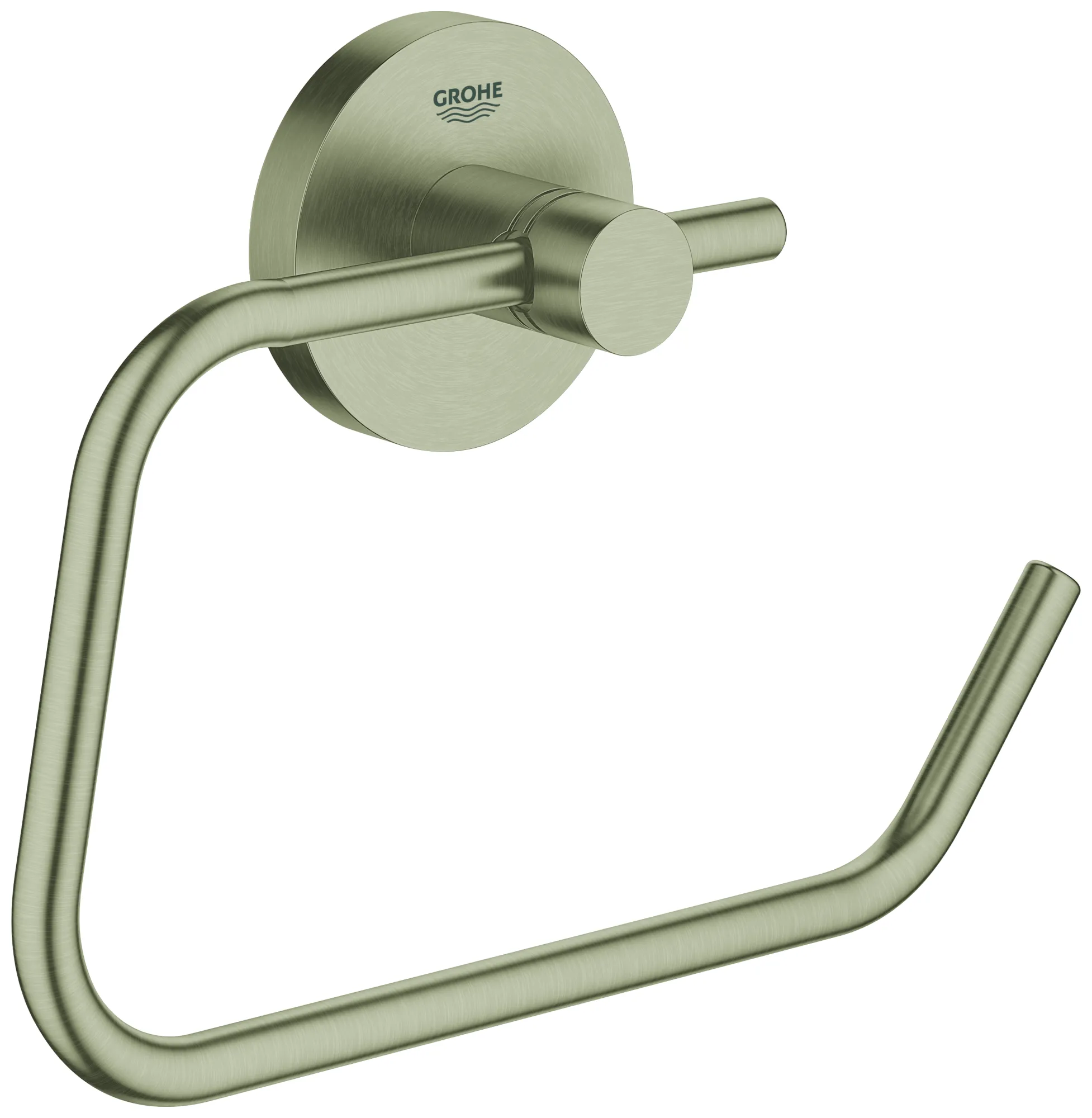 Grohe Essentials WC-Papierhalter 40689_1, nickel gebürstet Grohe Essentials WC-Papierhalter 40689_1, nickel gebürstet