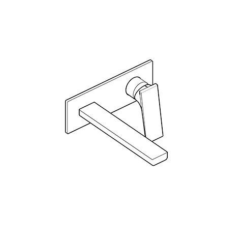 DECUS 2LochWandEHM 210mm FeinbauSet chrom DECUS 2LochWandEHM 210mm FeinbauSet chrom