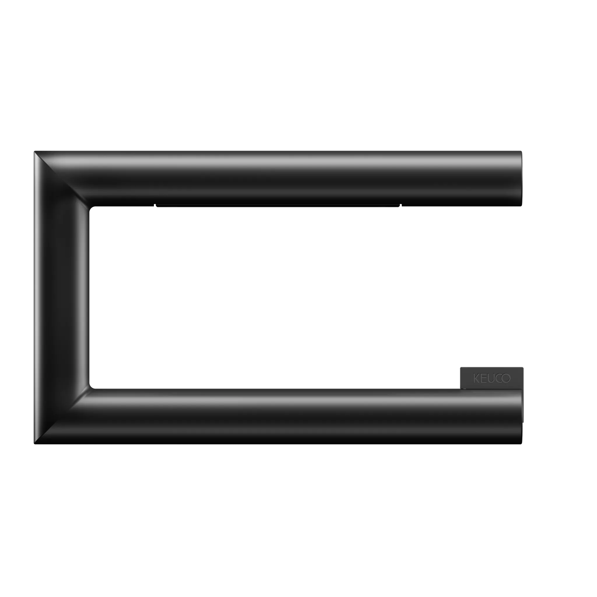 REVA 12862370000 Toilettenpapierhalter offene Form schwarz REVA 12862370000 Toilettenpapierhalter offene Form schwarz