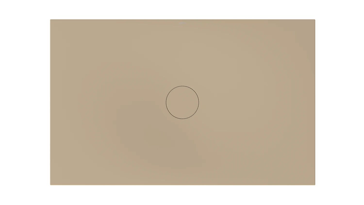 Bette rechteck Duschwanne „BetteAir“ 1600 × 1000 mm ohne Oberflächenbeschichtung, mit BetteGlasur Plus, mit Minimum-Wannenträger, in Greige