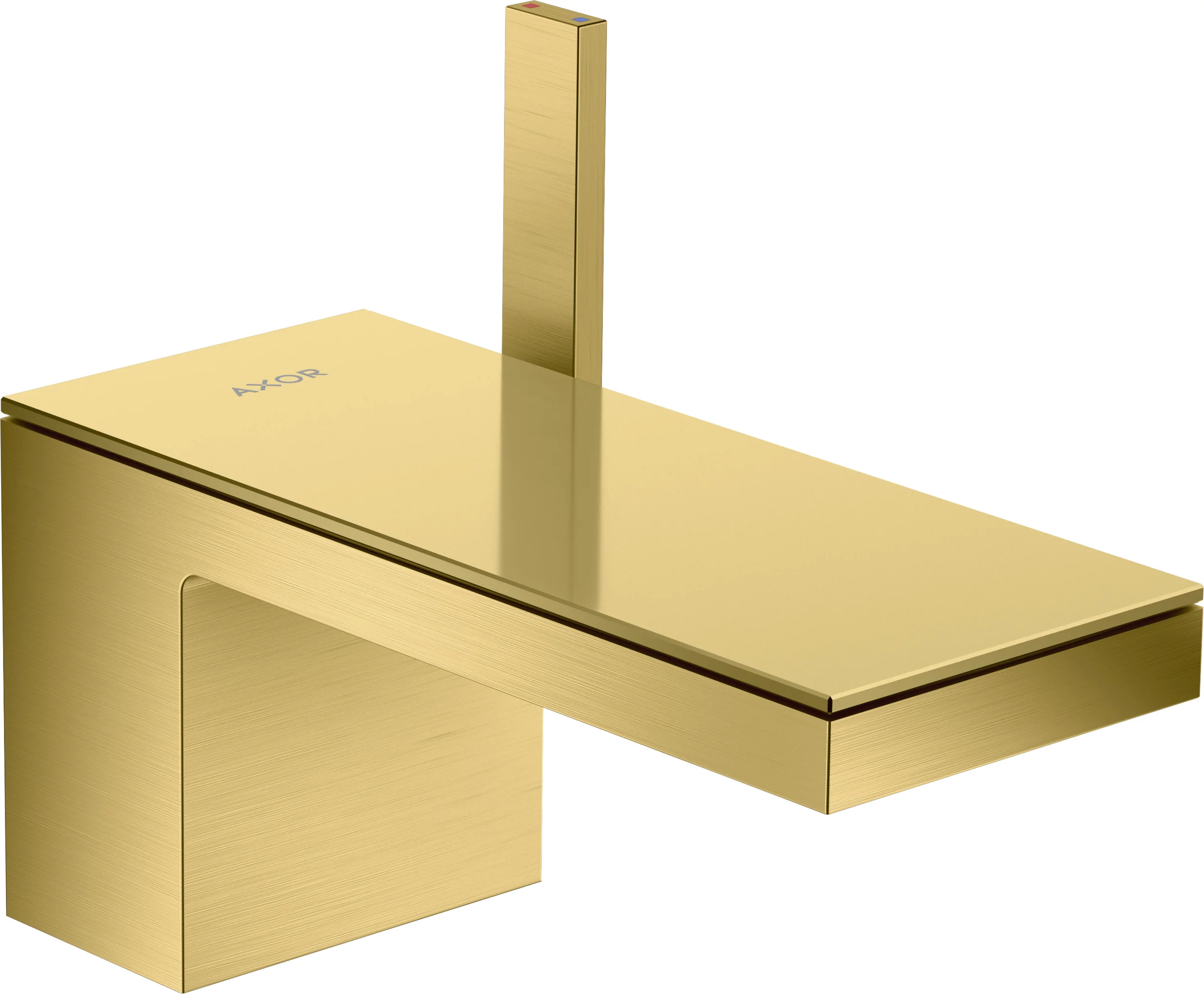 Hansgrohe AXOR MyEdition Platte 200 mm Metall Polished Gold Optic abnehmbar