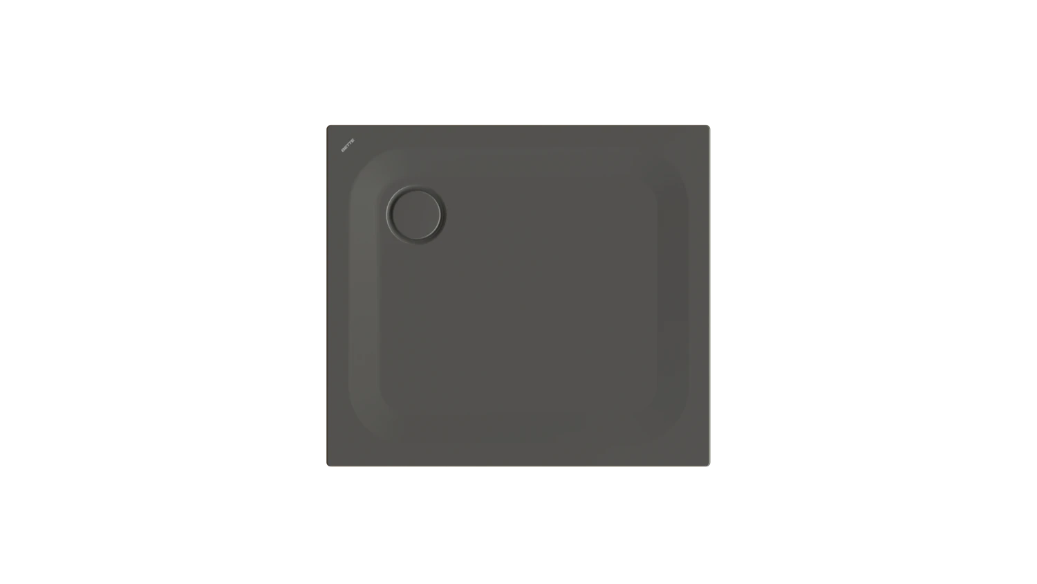 Bette rechteck Duschwanne „BetteUltra“ 900 × 800 mm mit BetteAntirutsch Pro, ohne Oberflächenveredelung, mit Minimum-Wannenträger, in Anthracite Bette rechteck Duschwanne „BetteUltra“ 900 × 800 mm mit BetteAntirutsch Pro, ohne Oberflächenveredelung, mit Minimum-Wannenträger, in Anthracite