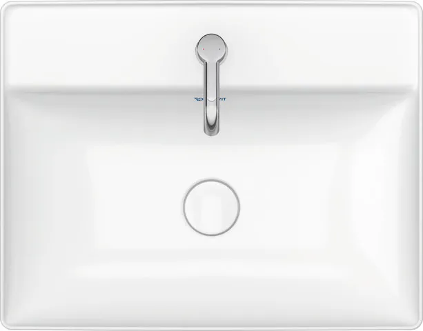 Aufsatzwaschtisch „DuraSquare“, ohne Überlauf, Hahnlochposition mittig Aufsatzwaschtisch „DuraSquare“, ohne Überlauf, Hahnlochposition mittig