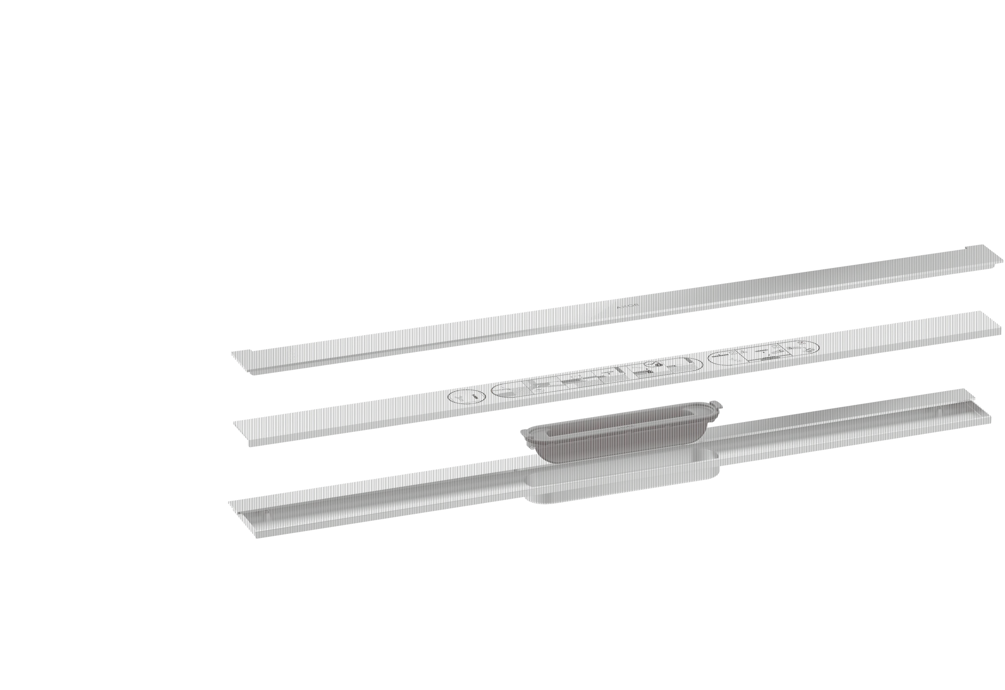 Hansgrohe AXOR Drain Fertigset Duschrinne 800 Wandmontage Chrom Hansgrohe AXOR Drain Fertigset Duschrinne 800 Wandmontage Chrom