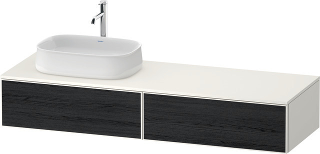 Duravit Waschtischunterschrank wandhängend „Zencha“ 160 × 28,1 × 55 cm