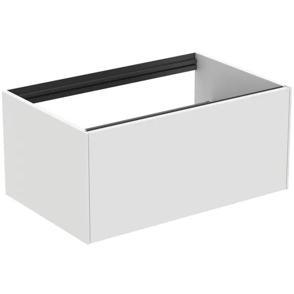 Ideal Standard Waschtischunterschrank Conca, 1 Auszug, ohne Platte, 800x505x360mm, Weiß Ideal Standard Waschtischunterschrank Conca, 1 Auszug, ohne Platte, 800x505x360mm, Weiß