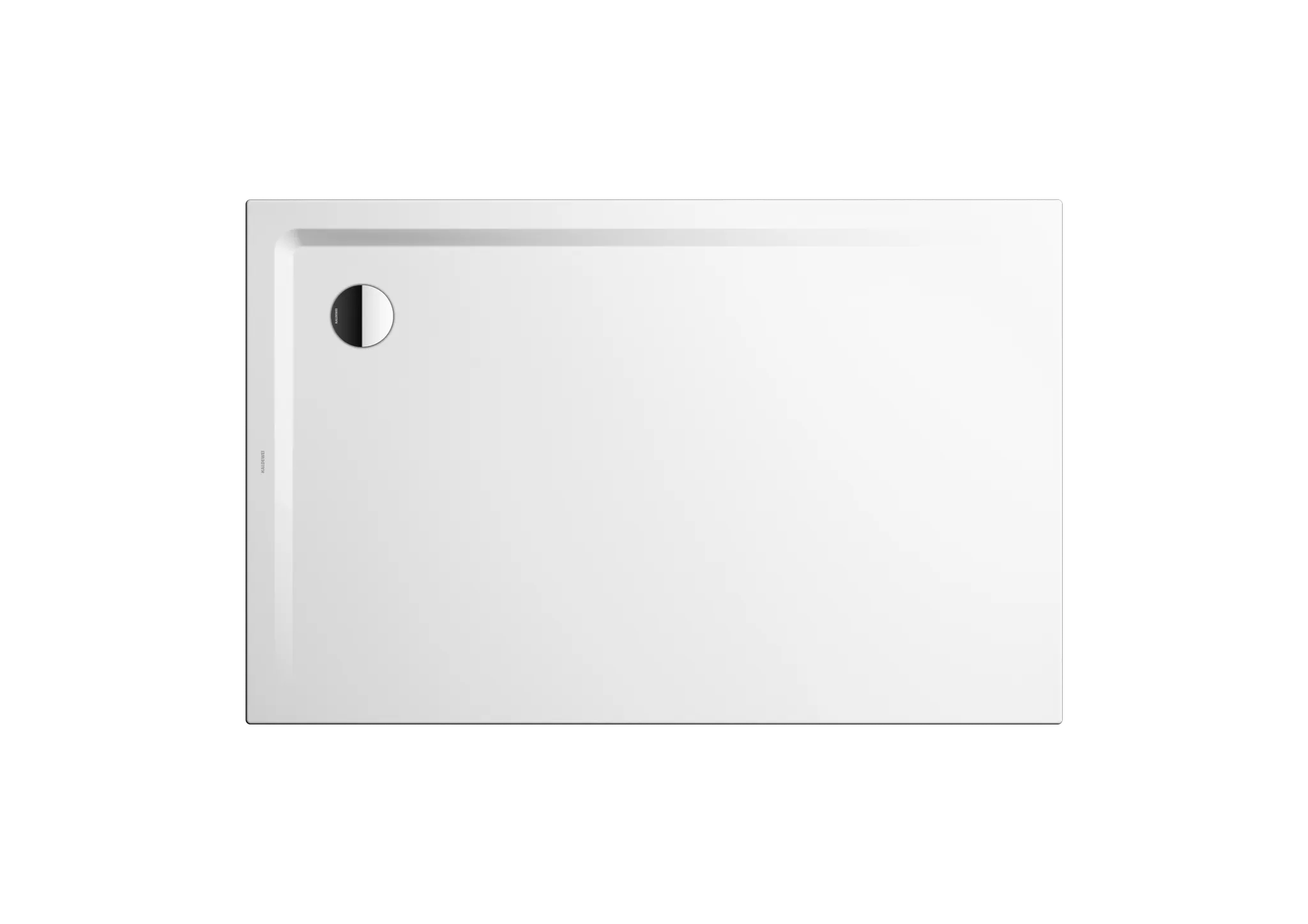 Kaldewei Duschwanne „Superplan“ 90 × 150 cm mit Invisible Grip, in alpinweiß