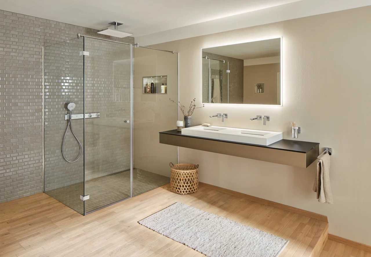Hansgrohe Metropol Einhebel-Waschtischmischer Unterputz, Chrom, Ausladung 225 mm, Hebelgriff, Normalstrahl, max. Durchfluss 5 l/min