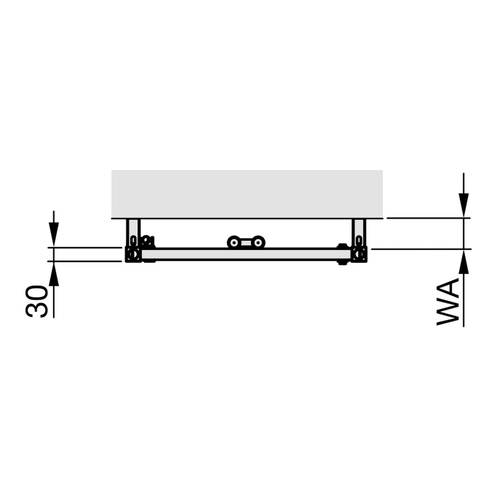 Zehnder Design-Heizkörper „Zeno Wing“ für Warmwasser-Zentralheizung oder gemischten Betrieb mit 50 mm-Mittelanschluss 50 × 78,8 cm