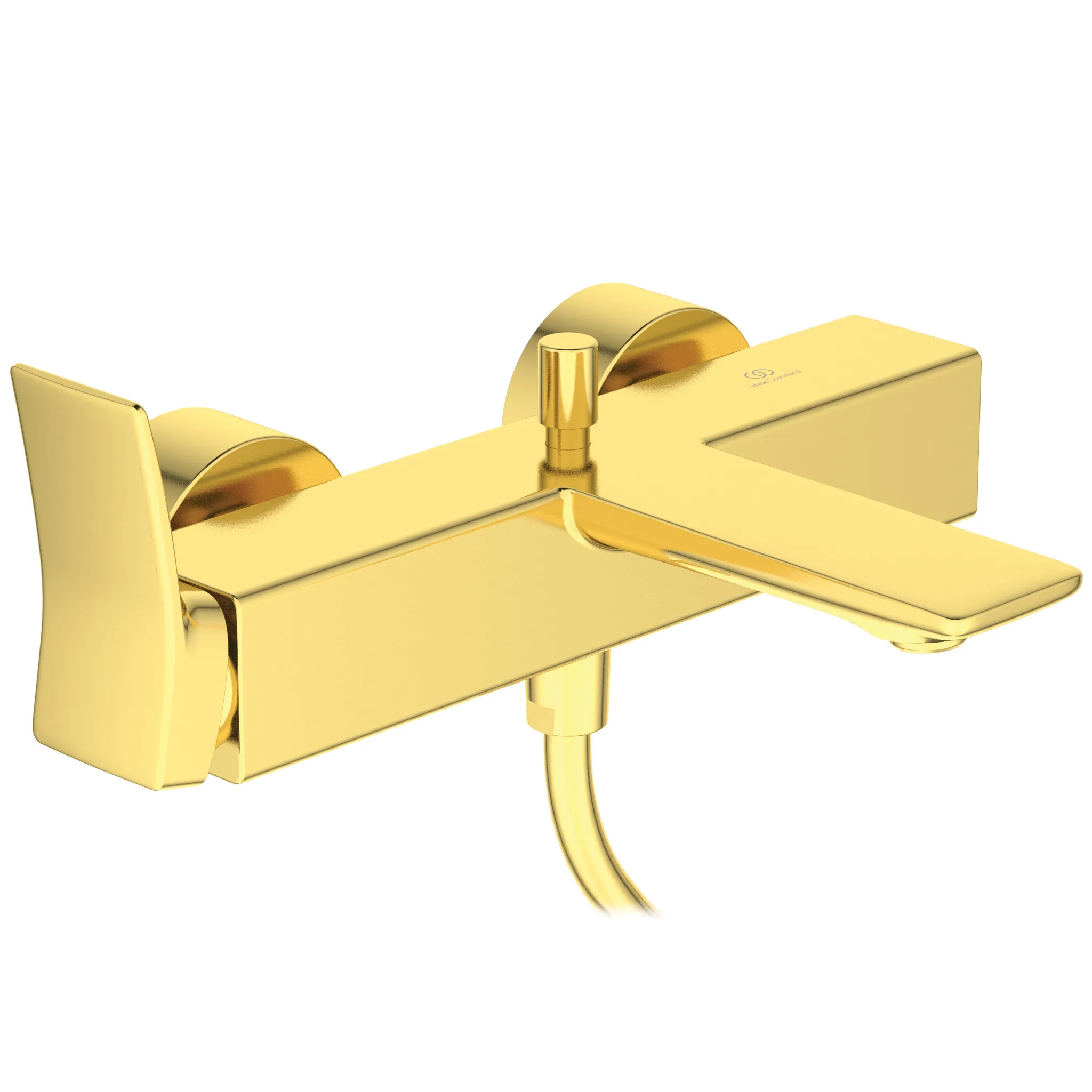 Ideal Standard Badearmatur Aufputz Conca, Stab-Handbrause, Brushed Gold Ideal Standard Badearmatur Aufputz Conca, Stab-Handbrause, Brushed Gold