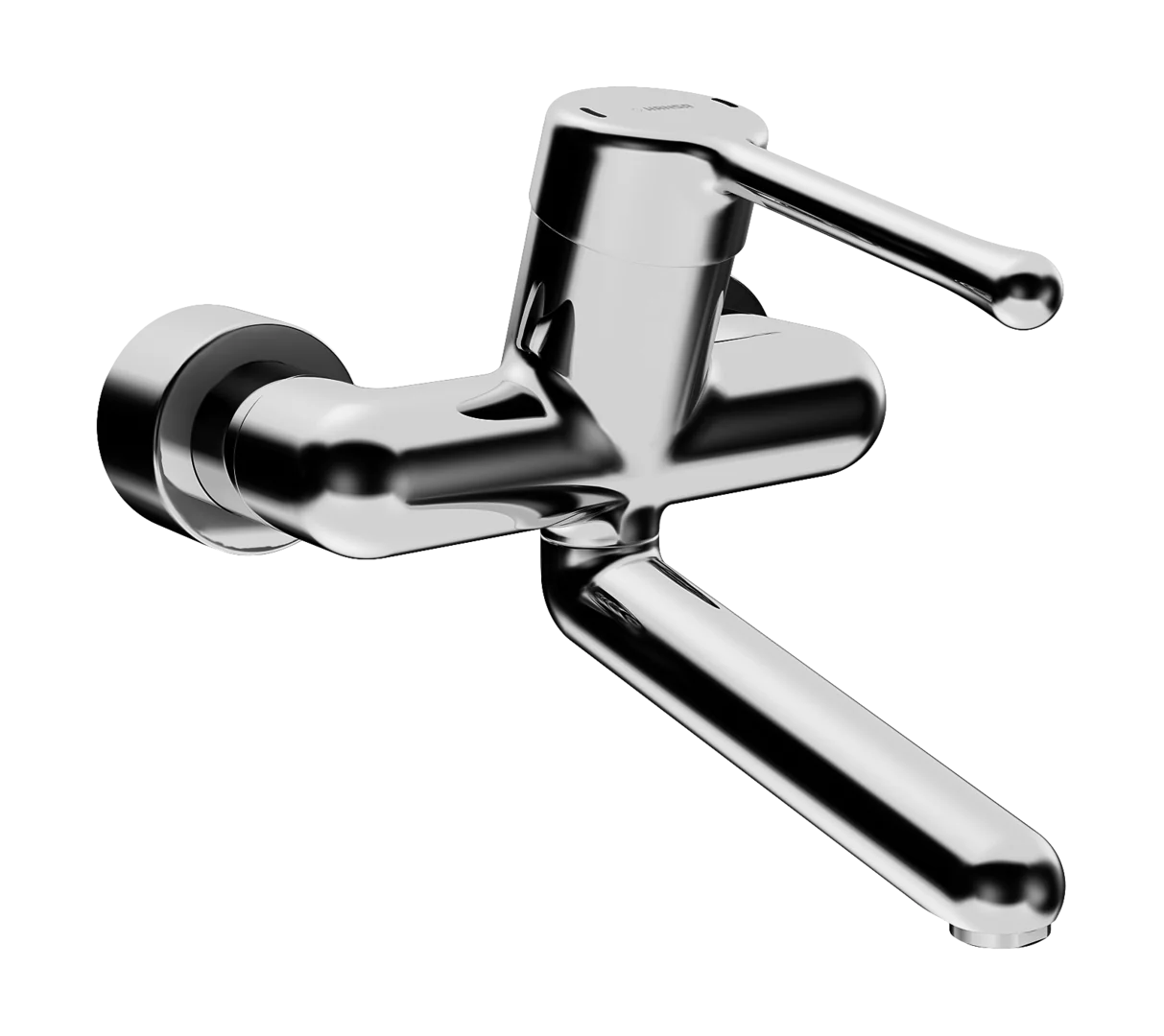 HansaMEDIPRO Einhebelmischer Waschtischbatterie 0255, lang Ausladung 246 mm DN15 Chrom HansaMEDIPRO Einhebelmischer Waschtischbatterie 0255, lang Ausladung 246 mm DN15 Chrom