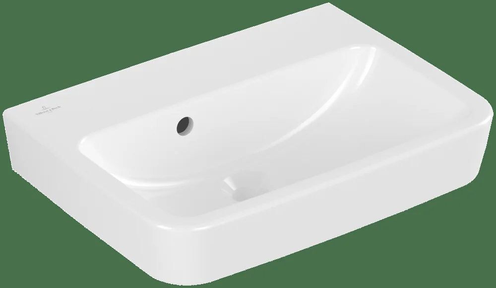 Villeroy & Boch O.novo Handwaschbecken 500x370mm Eckig Weiß Alpin