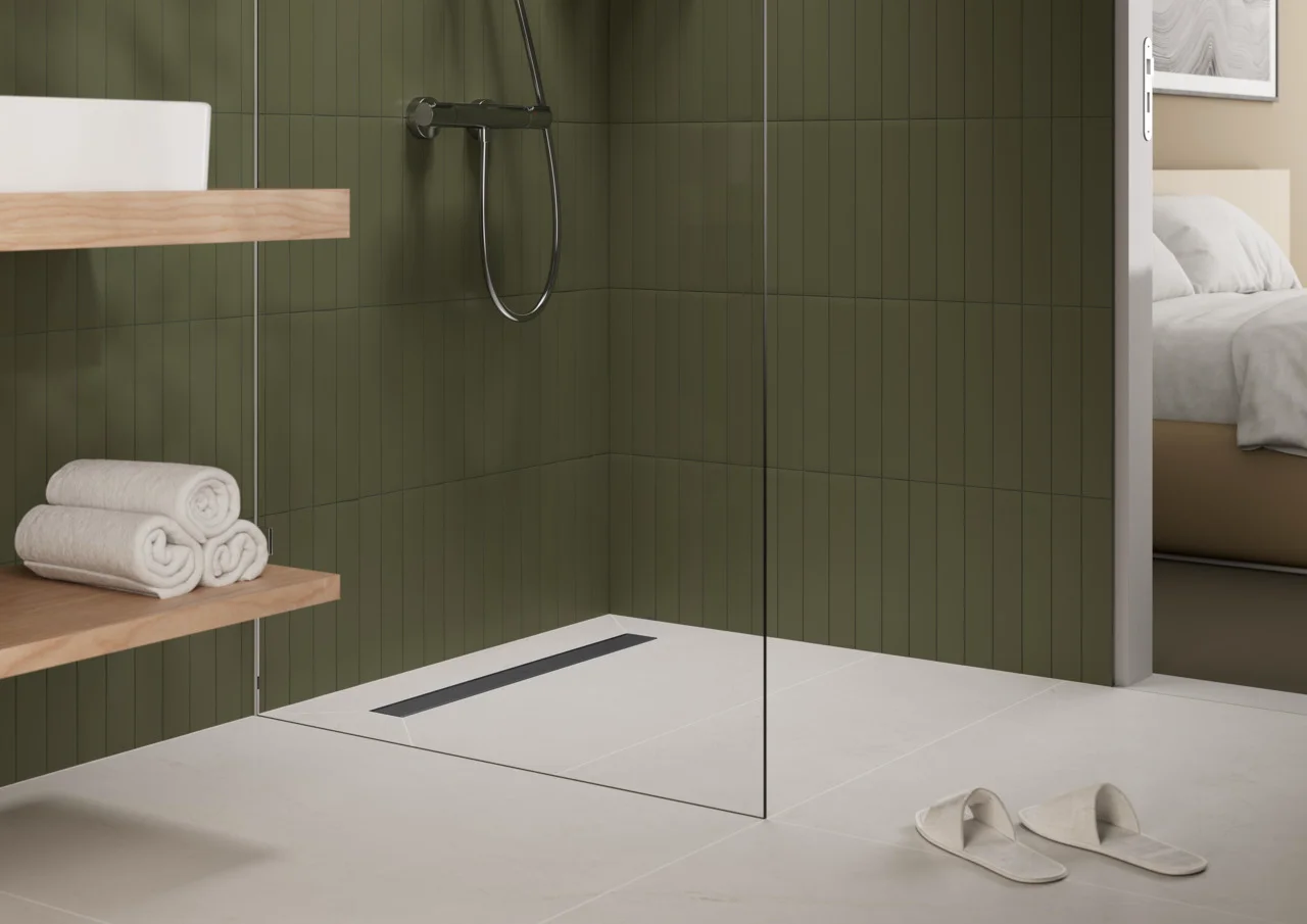 Hansgrohe RainDrain Go Komplettset Duschrinne 1200 mm rückseitig befliessbar Edelstahl V2A DN40/DN50 Standard-/flache Installation Hansgrohe RainDrain Go Komplettset Duschrinne 1200 mm rückseitig befliessbar Edelstahl V2A DN40/DN50 Standard-/flache Installation