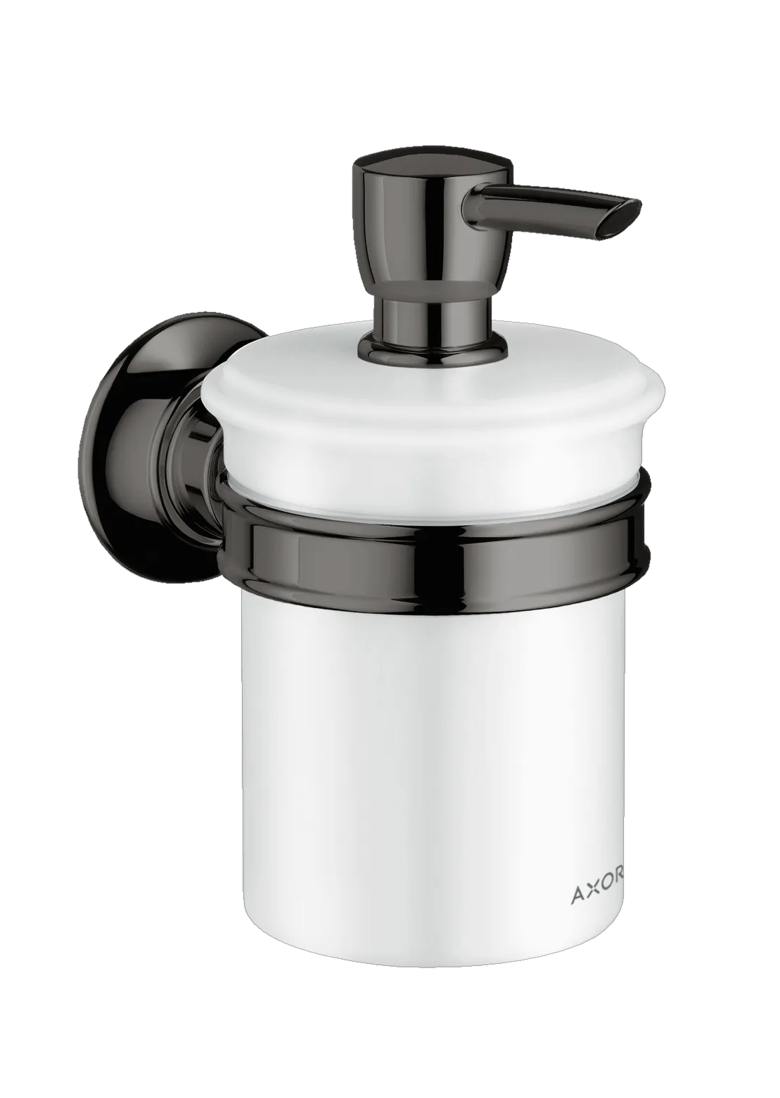 Hansgrohe AXOR Montreux Lotionspender, Polished Black Chrome