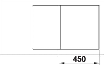 BLANCO AXIA III 45 S-F