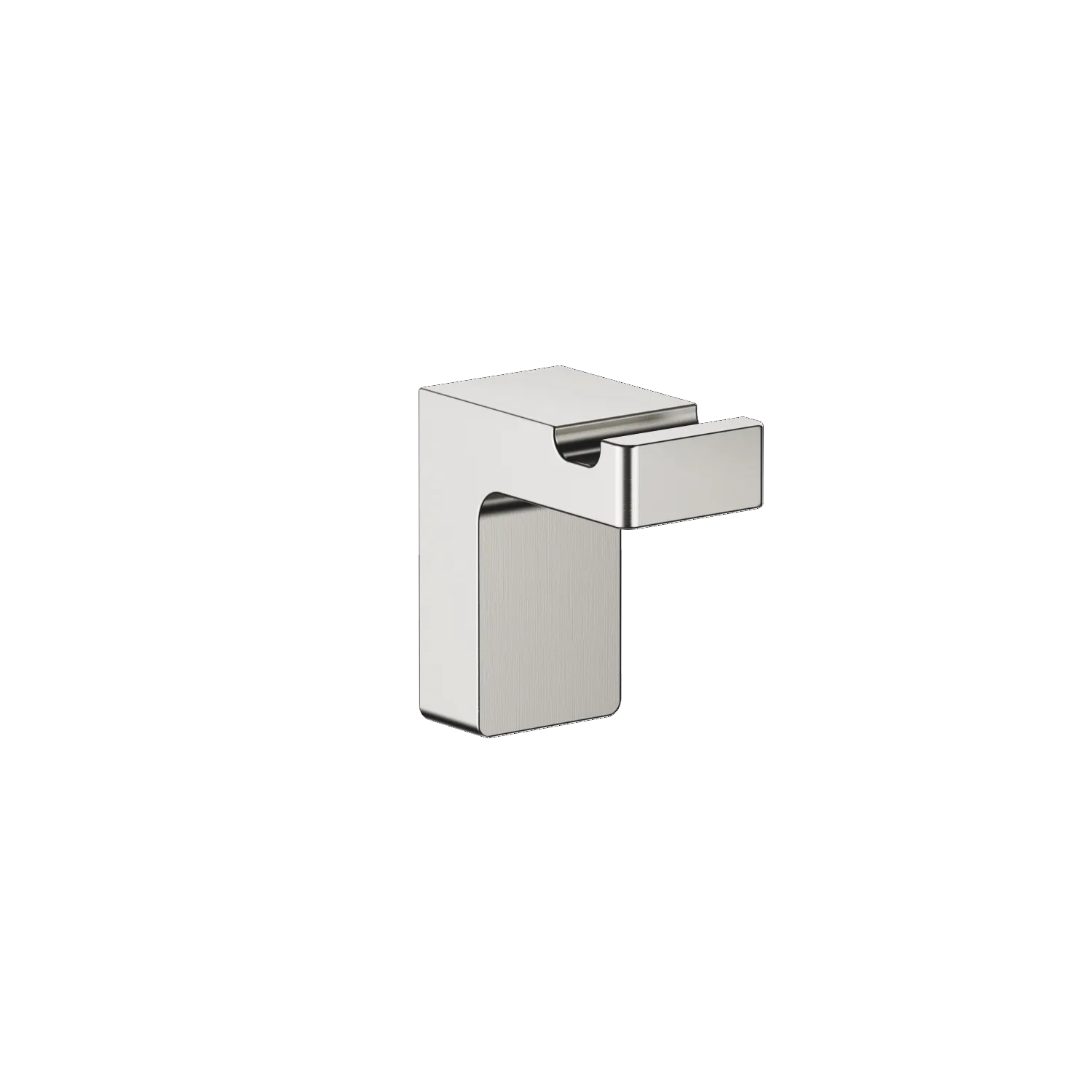 Dornbracht LULU Haken - Platin gebürstet, Breite 21 mm, Höhe 40 mm, Ausladung 40 mm