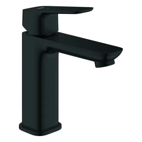 Waschtischarmatur „Cubeo“ Ausladung 116 mm in matt black Waschtischarmatur „Cubeo“ Ausladung 116 mm in matt black